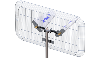 DroneAnt-Ref™ for Wingtra WingtraOne VTOL with VTOL Controller V3 High Gain Drone Range Extender Directional Antenna Set