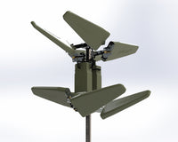 DroneAnt-Plus-I™ Industrial-Grade Ultra-High Gain Drone Range Extender Octa-Element Omnidirectional/Directional Antenna Set
