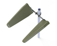 DroneAnt2-Plus-I™ Full Fiberglass Industrial Class High Gain Dual Drone Antenna Set for Dual-Antenna Drone Controllers