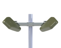 DroneAnt2-Plus-I™ Full Fiberglass Industrial Class High Gain Dual Drone Antenna Set for Dual-Antenna Drone Controllers