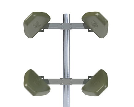 DroneAnt4-Plus-I™ Full Fiberglass Industrial Grade Quad Drone Antenna Set for Quad-Antenna Controllers