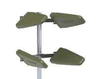 DroneAnt4-Plus-I™ Full Fiberglass Industrial Grade Quad Drone Antenna Set for Quad-Antenna Controllers