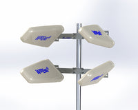 DroneAnt4-Plus™ High Gain Quad Drone Antenna Set for Quad-Antenna Drone Controllers