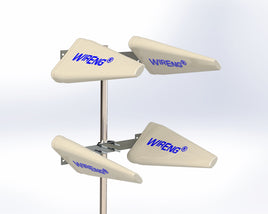 DroneAnt4™ Quad Drone Antenna Set for Quad-Antenna Drone Controllers