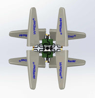 DroneAnt-Plus™ Upgraded Directional + Omni Drone Antenna System by WirEng®