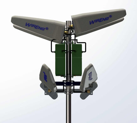DroneAnt-Plus™ Upgraded Directional + Omni Drone Antenna System by WirEng®