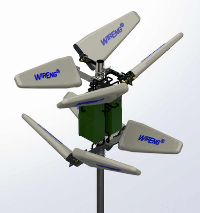 DroneAnt-Plus™ Upgraded Directional + Omni Drone Antenna System by WirEng®