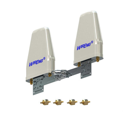 OmniAnt4-5G-4x4™ for Cisco C1111 High Diversity Omni-Directional Quad MIMO 4x4 Antenna for RV, Vehicles, Boats, Caravan, Yacht