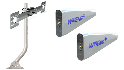 for ALL Modems and Routers, W-Ant™ Powerful All-Bands Antenna, Covers ALL 5G 4G 3G Bands, High Efficiency, High Gain