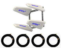 RV Motorhome 5G MIMO 4x4 Antennas for Home Internet Service While Moving and While Parked Ultra High Gain W-Ant4-Plus-5G™ and DefiAnt4-5G™