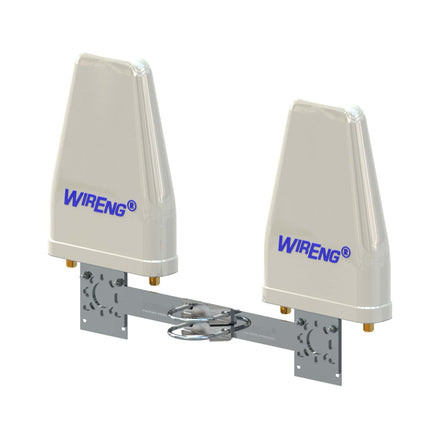 OmniAnt4-5G-4x4™ for Cisco C1111 High Diversity Omni-Directional Quad MIMO 4x4 Antenna for RV, Vehicles, Boats, Caravan, Yacht