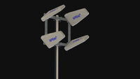 W-Ant4-Plus-5G™ for MOFI5500-5GXeLTE True MIMO 4x4 Quad Antenna Set Ultra High Gain 5G NR Sub-6 with 4G and 3G fallback