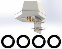 DefiAnt4-5G™ (Consumer Version) MIMO 4x4 Omni Antenna for Sierra Wireless MG90 High Diversity Omni-Directional Quad MIMO 4x4 Fiberglass-Reinforced, Powerful Antenna for RV, Vehicles, Boats, Caravan, Yacht