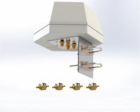 DefiAnt4-5G™ (Consumer Version) MIMO 4x4 Omni Antenna for Pepwave MTD High Diversity Omni-Directional Quad MIMO 4x4 Fiberglass-Reinforced, Powerful Antenna for RV, Vehicles, Boats, Caravan, Yacht