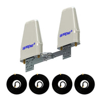 OmniAnt4-5G-4x4™ for Digi TX40 High Diversity Omni-Directional Quad MIMO 4x4 Antenna for RV, Vehicles, Boats, Caravan, Yacht
