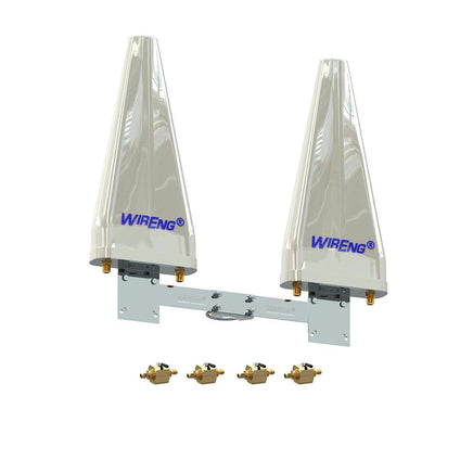 OmniAnt4-Plus-5G-4x4™ for Cradlepoint W2005 High Diversity Omni-Directional Quad MIMO 4x4 Antenna for RV, Vehicles, Boats, Caravan, Yacht