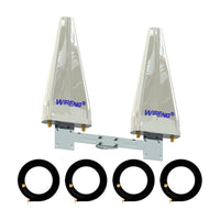 OmniAnt4-Plus-5G-4x4™ for Milesight UR75 High Diversity Omni-Directional Quad MIMO 4x4 Antenna for RV, Vehicles, Boats, Caravan, Yacht