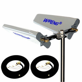 Pepwave Max BR1 Data Speed Boosting Solution W-Ant2-Plus™ True MIMO 2x2 Dual Antenna Set Ultra High Gain