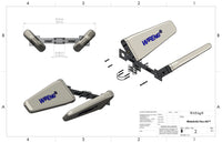 Cradlepoint IBR900 Data Speed Boosting Solution W-Ant2-Plus™ True MIMO 2x2 Dual Antenna Set Ultra High Gain