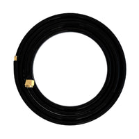 WRG400™ 10 Meters (32.8 Feet) Coaxial Cable with Straight SMA and N Male 24K Gold Plated Connectors Industrial Ultra Low Loss Marine Grade