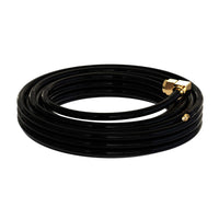 WRG400™ 10 Meters (32.8 Feet) Coaxial Cable with Straight SMA and Right-Angle N Male 24K Gold Plated Connectors Industrial Ultra Low Loss Marine